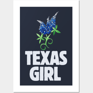 Texas Girl Posters and Art